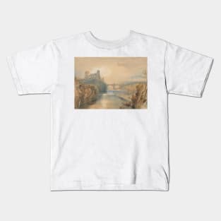 Barnard Castle by J.M.W. Turner Kids T-Shirt